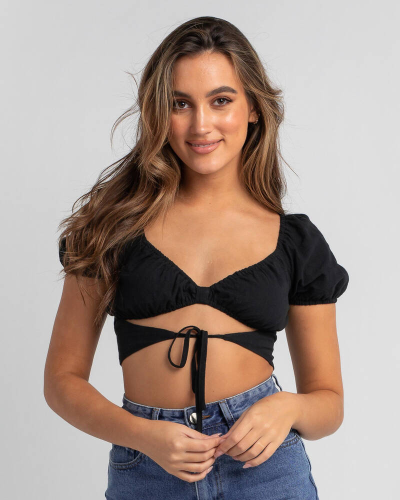 Ava And Ever Darcy Tie Top for Womens