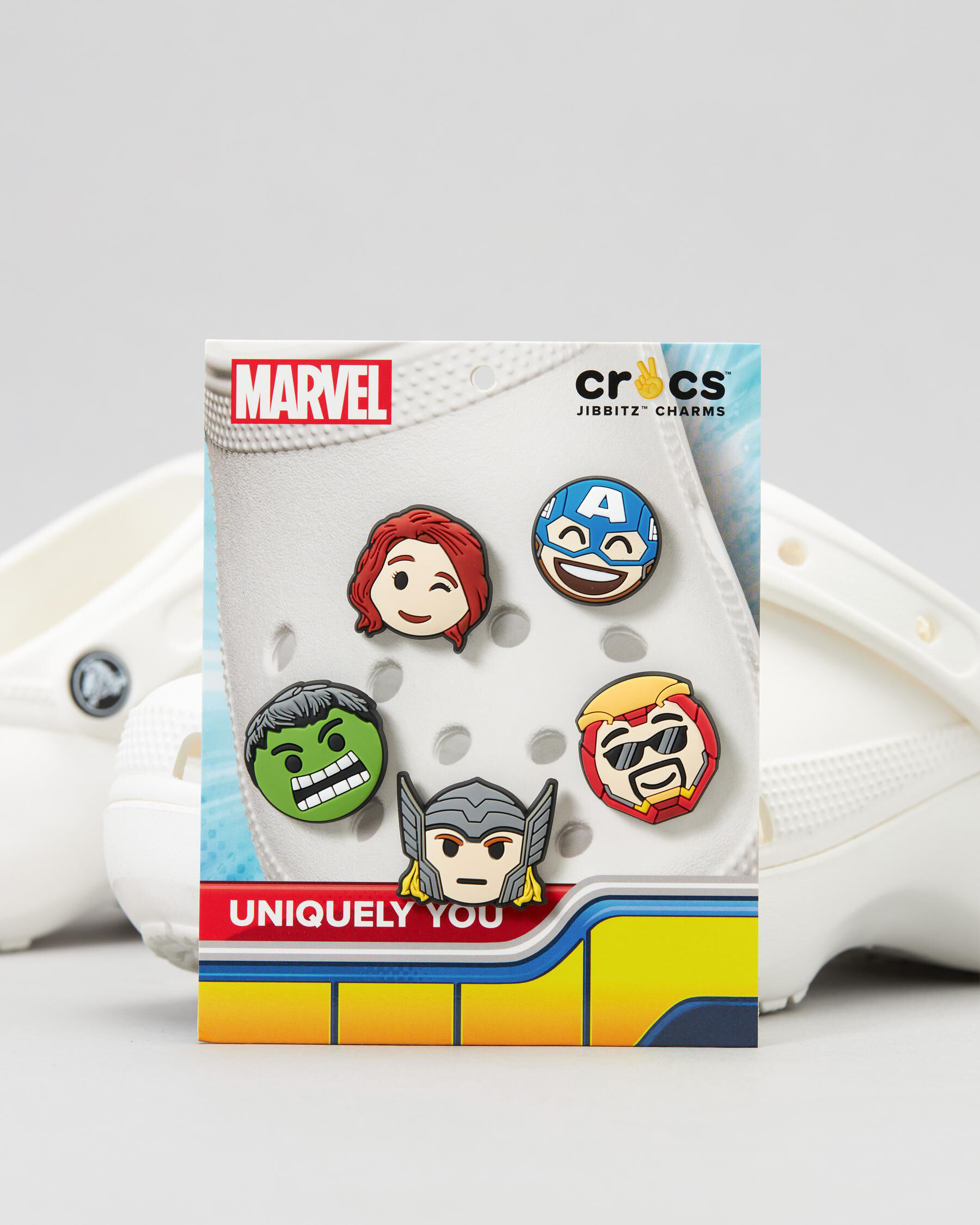 crocs jibbitz marvel