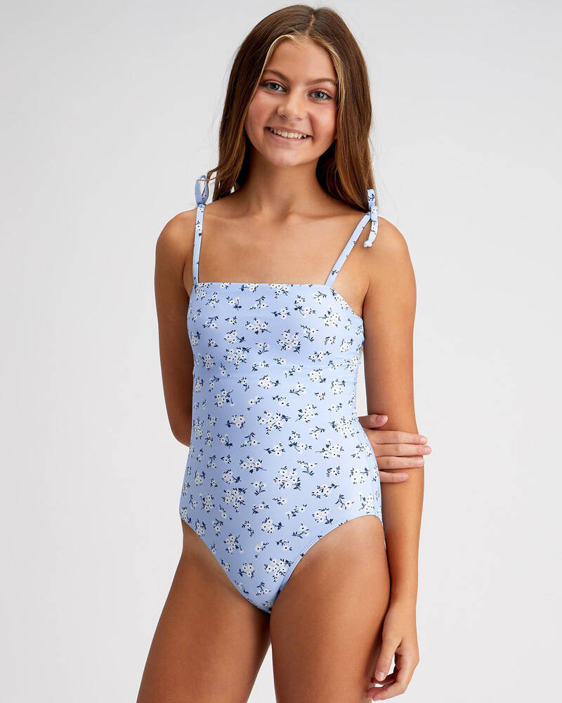 Kaiami Girls Lilly Tie One Piece Swimsuit for Womens