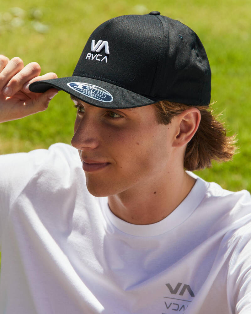 RVCA Flip The RVCA Pinched Snapback Cap for Mens