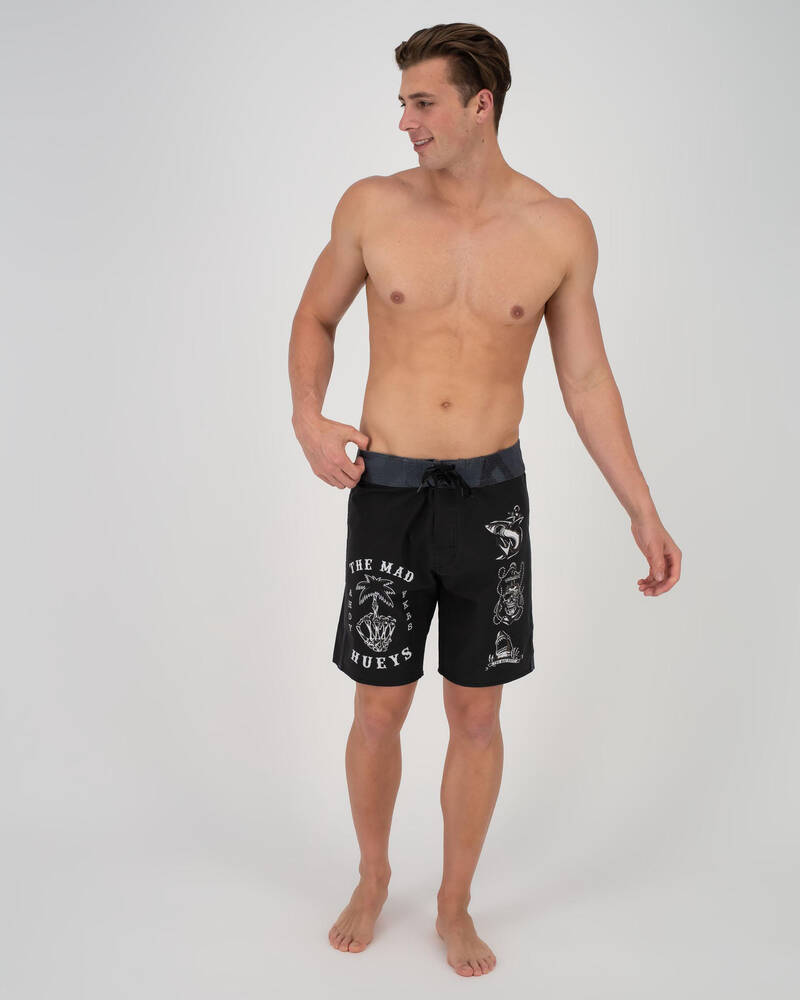 The Mad Hueys Marooned FKRS 18" Board Shorts for Mens