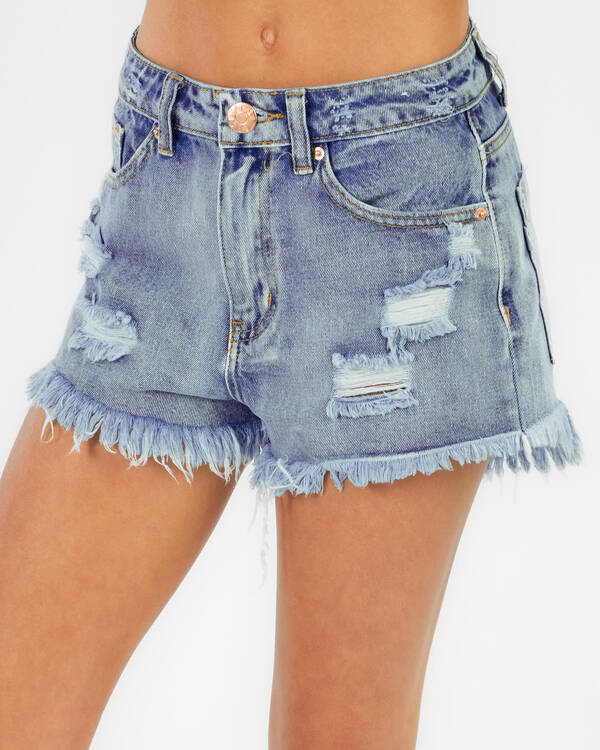 DESU Girls' Shannah Denim Shorts for Womens