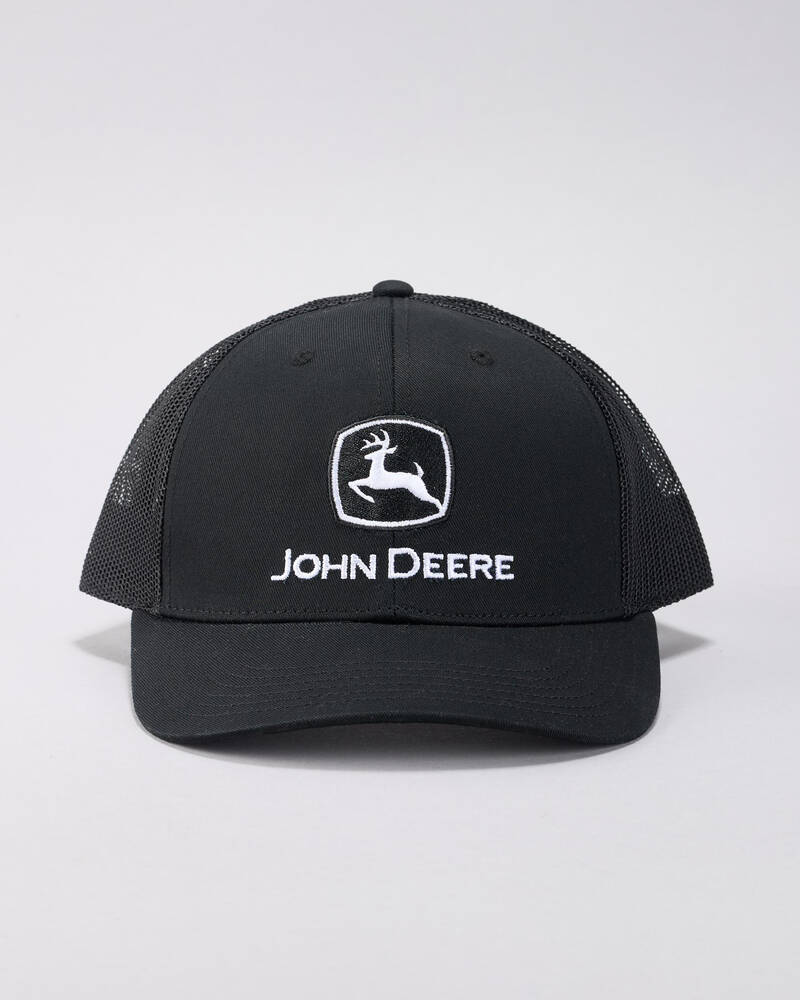 John Deere Trademark Logo Trucker Cap for Mens