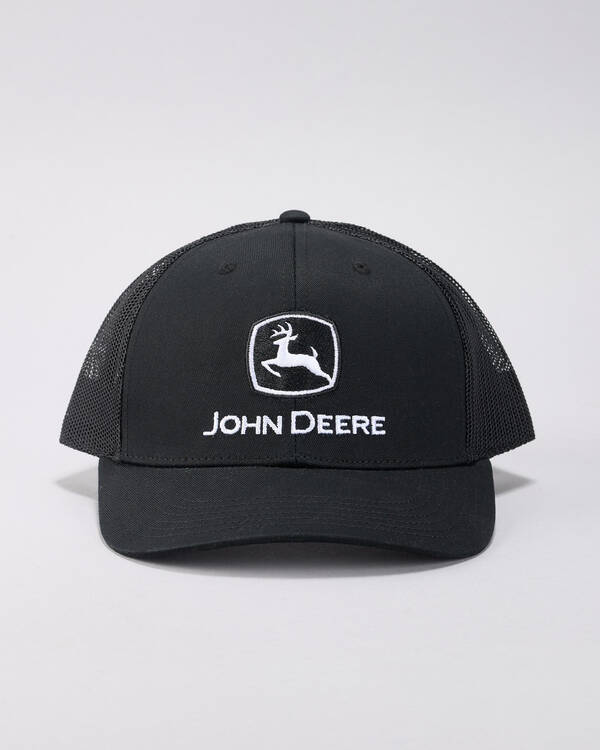 John Deere Trademark Logo Trucker Cap for Mens