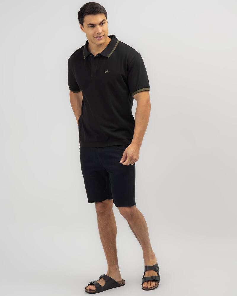 Rusty 19th Hole Tipped Polo Shirt for Mens