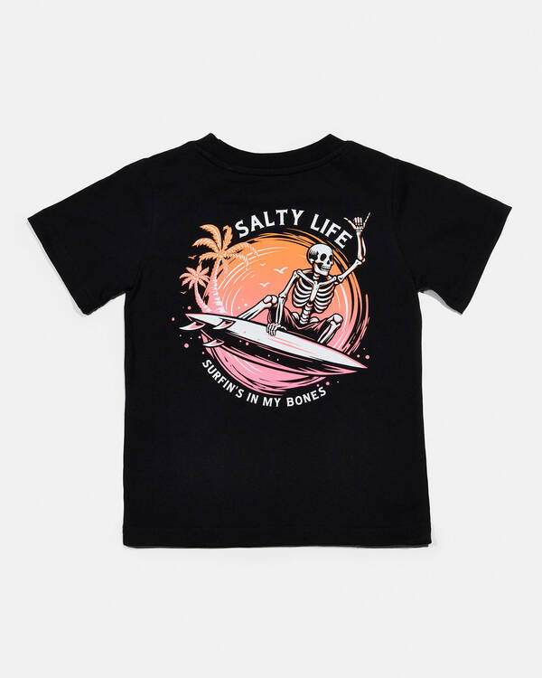 Salty Life Toddlers' Gnarly Bones T-Shirt for Mens