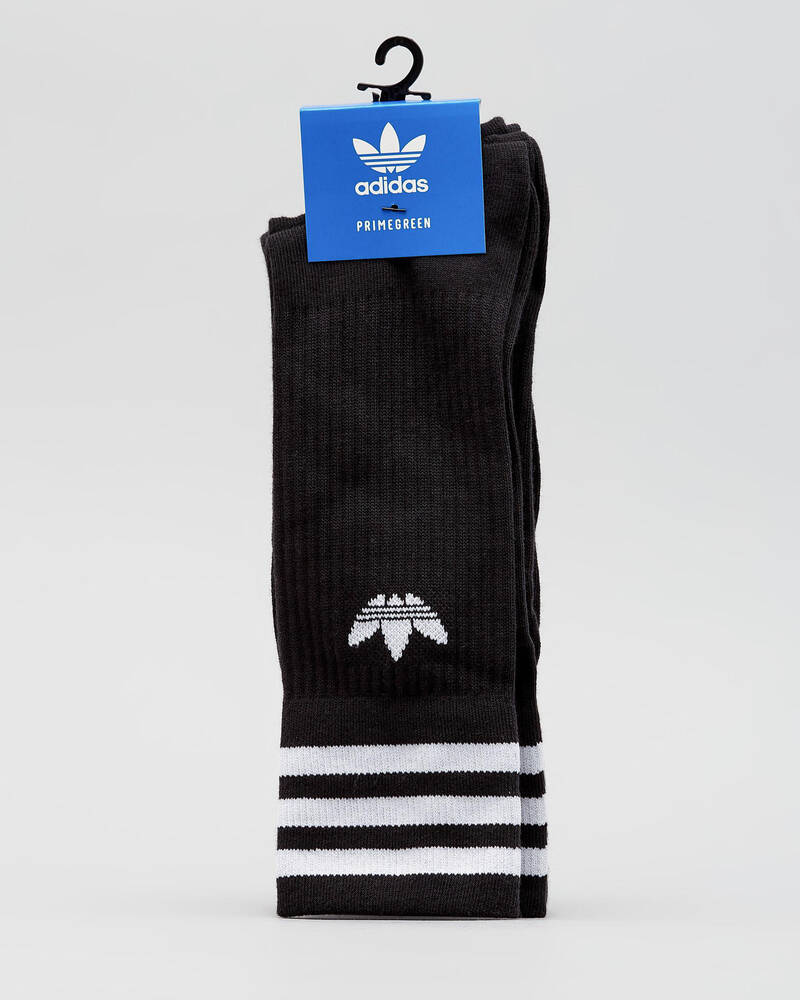 adidas Womens Solid Crew Sock Pack for Womens