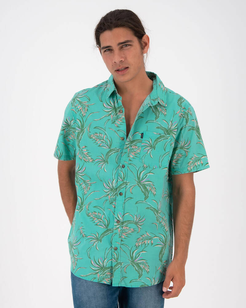 Rip Curl Spacey Short Sleeve Shirt for Mens