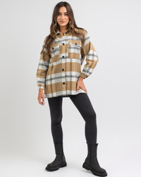 Ava And Ever Charlie Shacket for Womens image number null