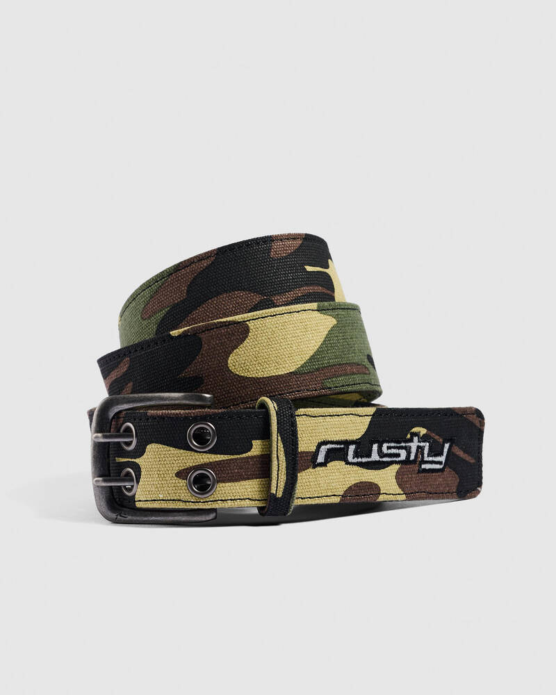 Rusty Raid Canvas Belt for Mens