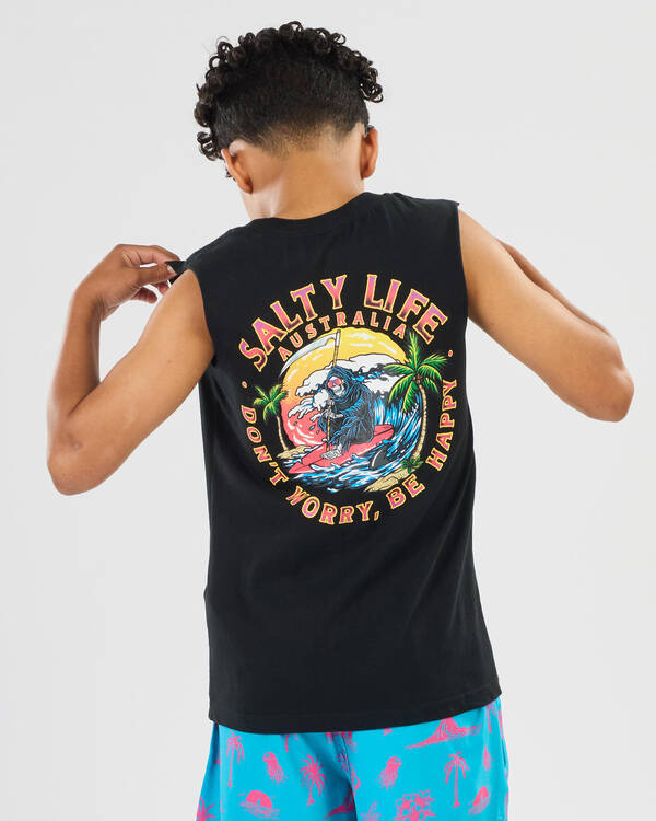 Boys' Great Vibes Muscle Tank
