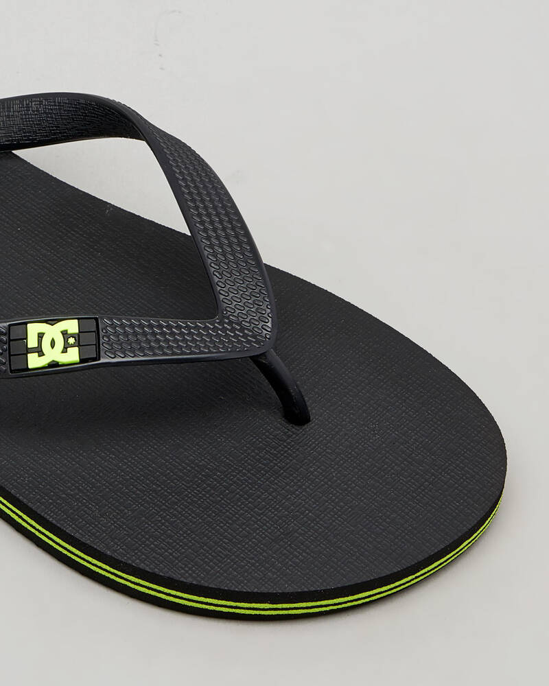 DC Shoes Spray Thongs for Mens
