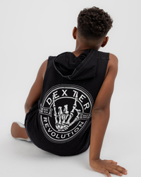 Dexter Boys' Metal Hooded Muscle Tank for Mens image number null