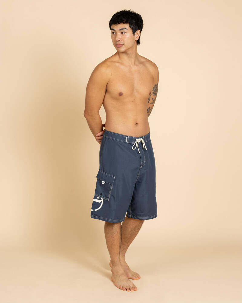Rusty Hoodus Fixed Waist Board Shorts for Mens