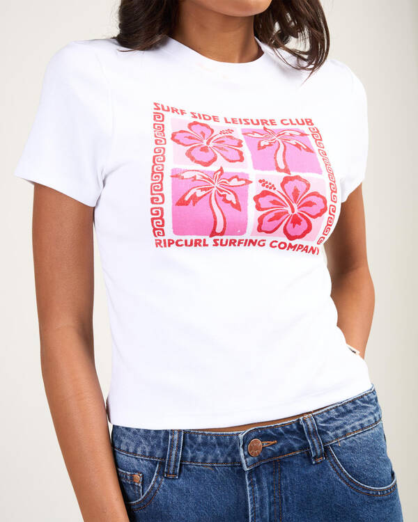 Rip Curl Surf Side Fitted T-Shirt for Womens