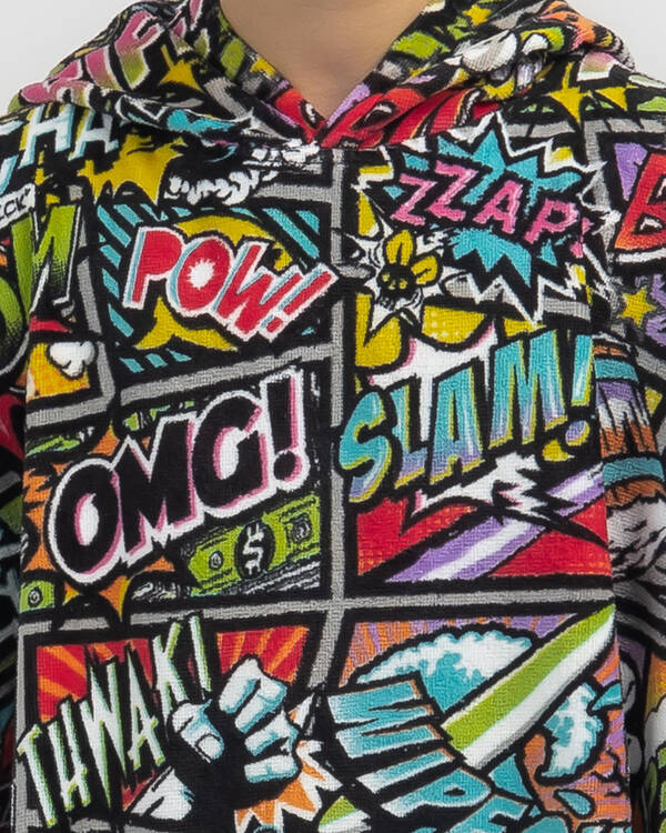 Jacks Boys' Kapow Hooded Towel for Mens