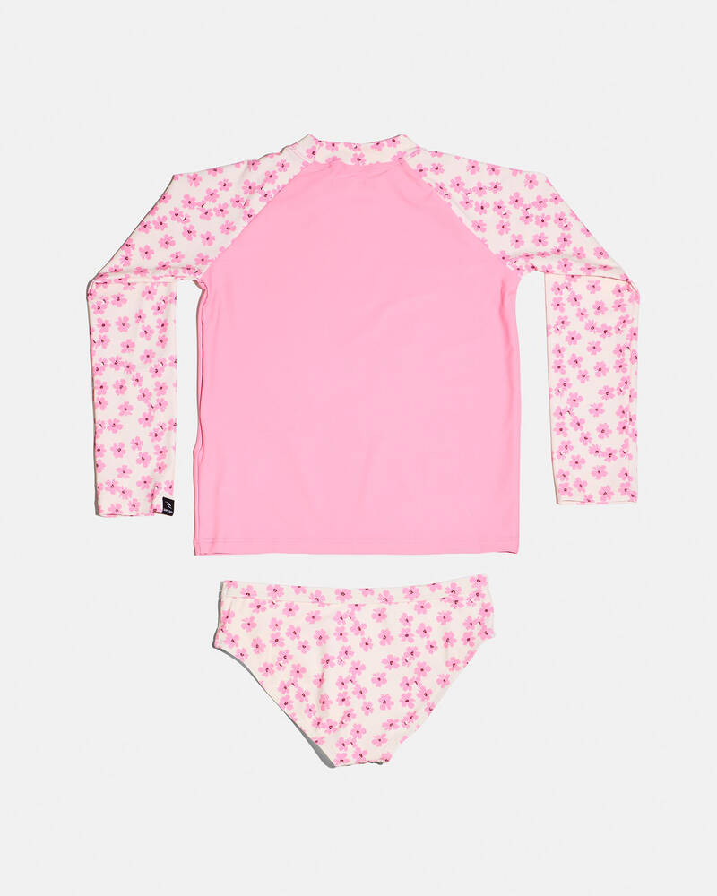 Rip Curl Toddlers' Party Wave 2 Piece Rash Vest Set for Womens