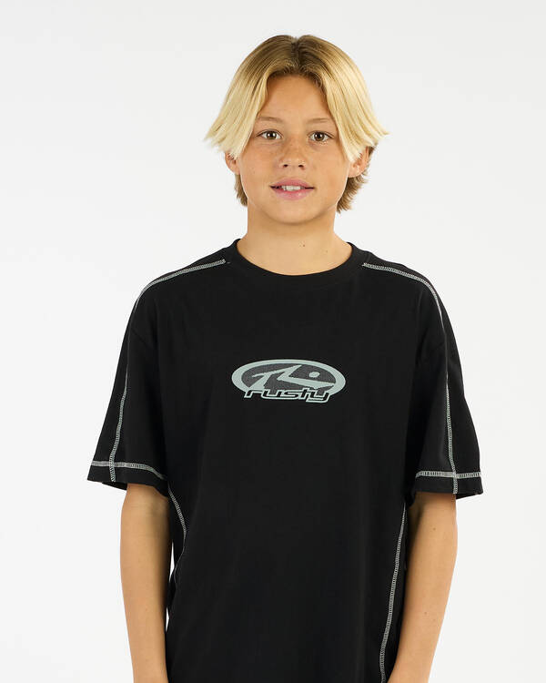 Rusty Boys' Gridlock T-Shirt for Mens