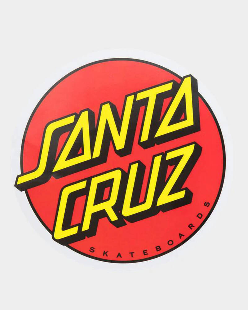 Santa Cruz Classic Dot Matte Sticker for Mens