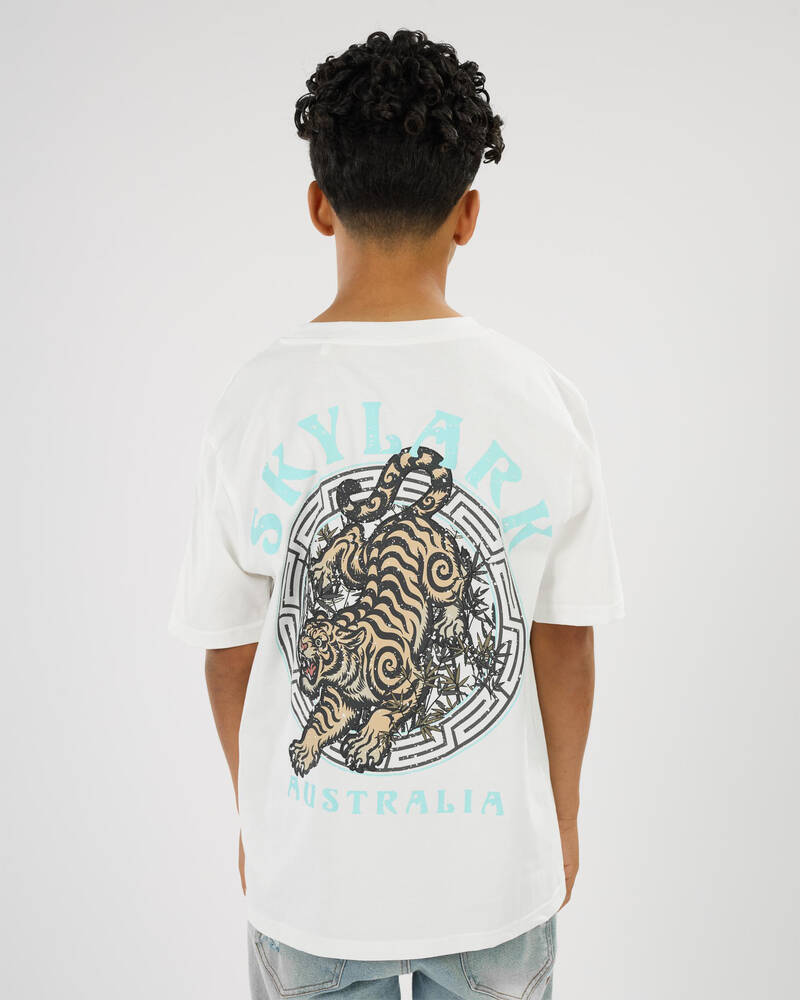 Skylark Boys' Striped Oni T-Shirt for Mens