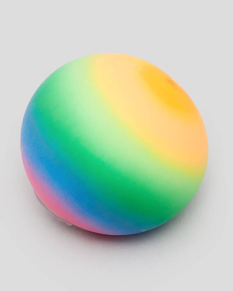 Get It Now Rainbow Squish Ball Toy for Unisex