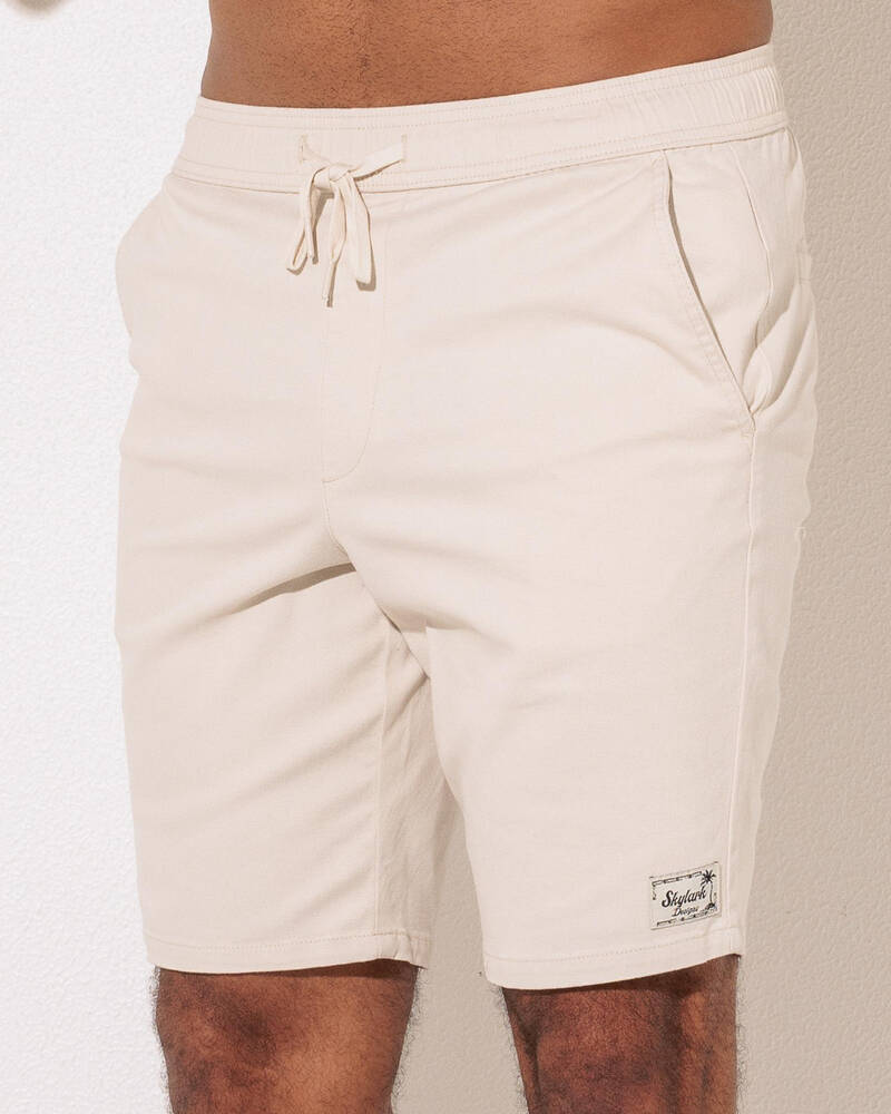 Skylark Ease Elastic Waist Shorts for Mens