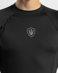 Far King Fitted Short Sleeve Rash Vest for Mens image number null