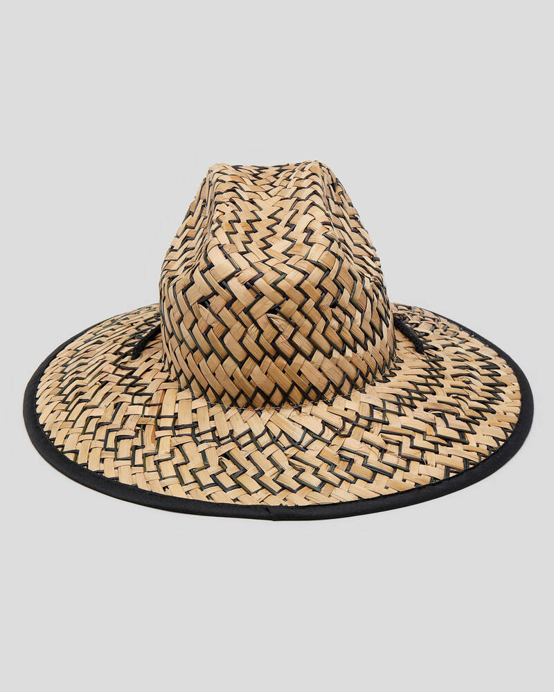 Rusty Boony Weave Straw Hat for Mens