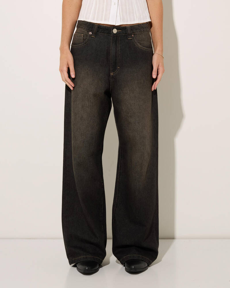 DESU Andre Low Waist Baggy Jeans for Womens