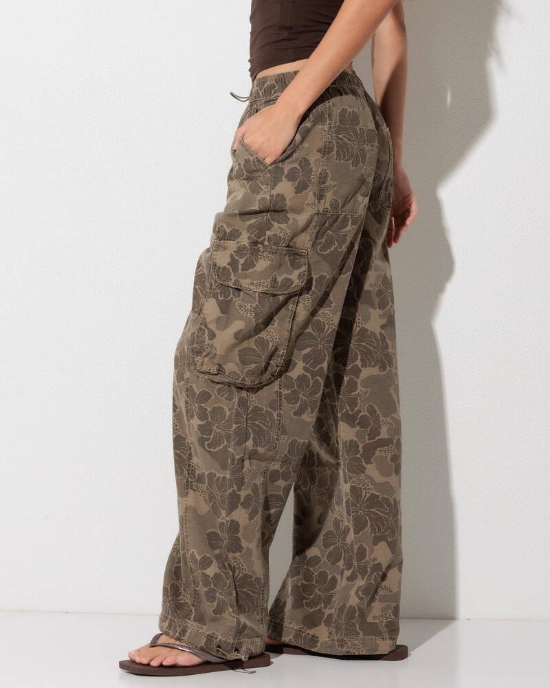 Rip Curl Paradise Camo Cargo Pants for Womens