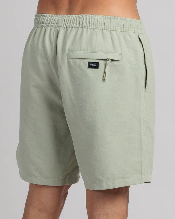 Thrills Haven Elastic Waist Shorts for Mens