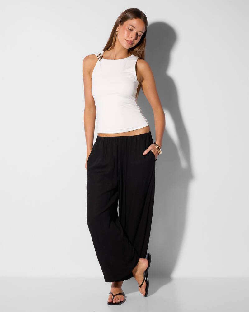 Mooloola Sola Hawaii Cropped Pants for Womens