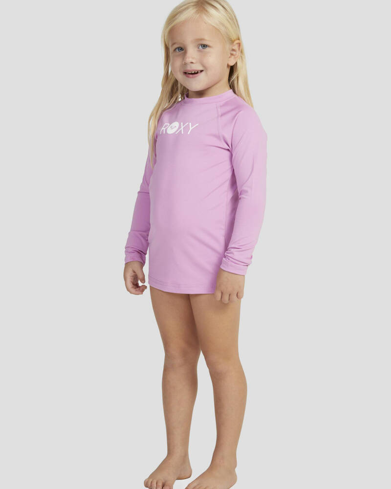 Roxy Toddlers' Essentials Long Sleeve Rash Vest for Womens
