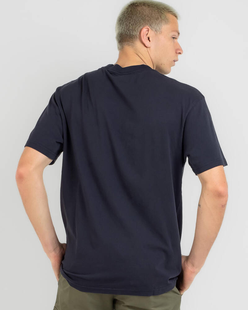 Mitchell & Ness Los Angeles Lakers Incline Stack T-Shirt for Mens