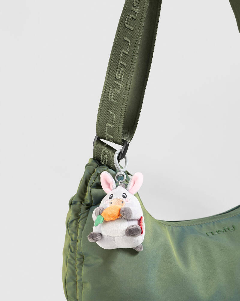 Legami Super Soft! Tiny Donkey Large Bag Charm for Womens