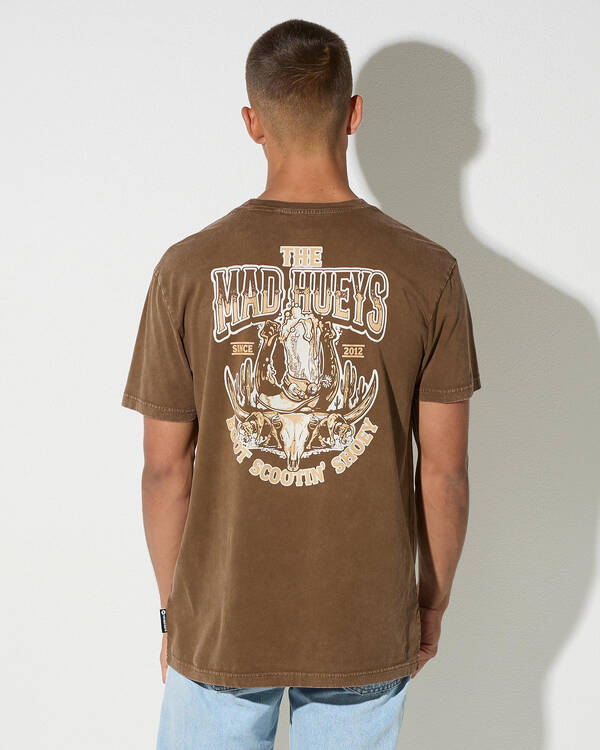 The Mad Hueys Scootin Shoey T-Shirt for Mens