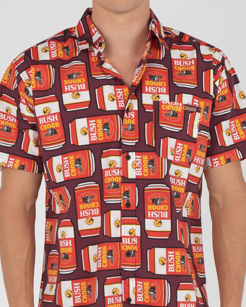 Bush Chook BC Canned Short Sleeve Shirt for Mens