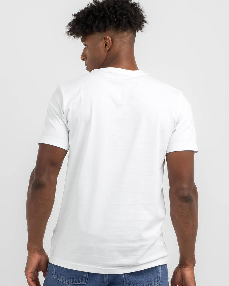 Calvin Klein Glitched CK Logo T-Shirt for Mens