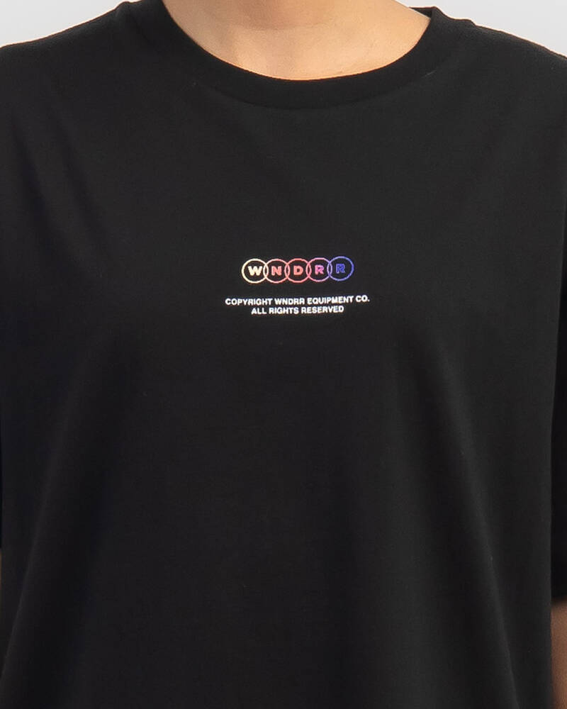 Wndrr Cross Check T-Shirt for Womens