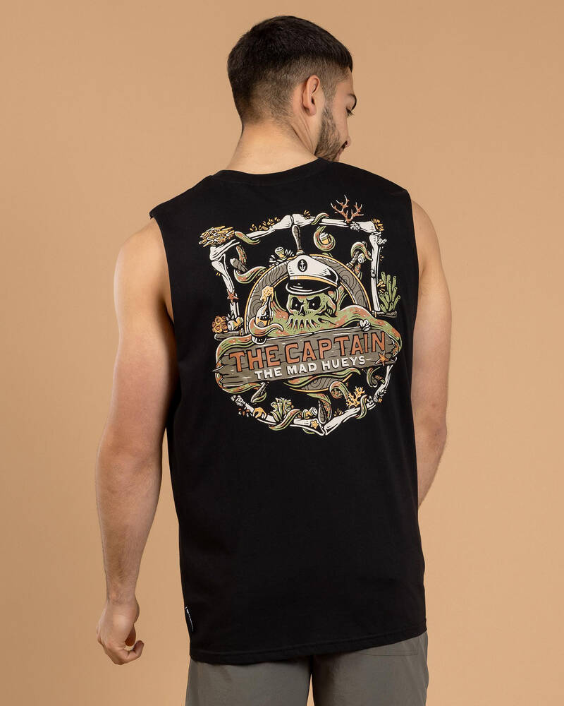 The Mad Hueys The Sea Captain Muscle Tank for Mens