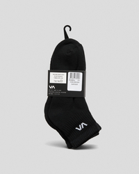RVCA Women's VA Mini Crew Sock Pack for Womens image number null