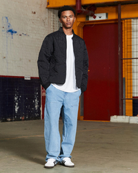 Stussy Quilted Nylon Zip Jacket for Mens image number null