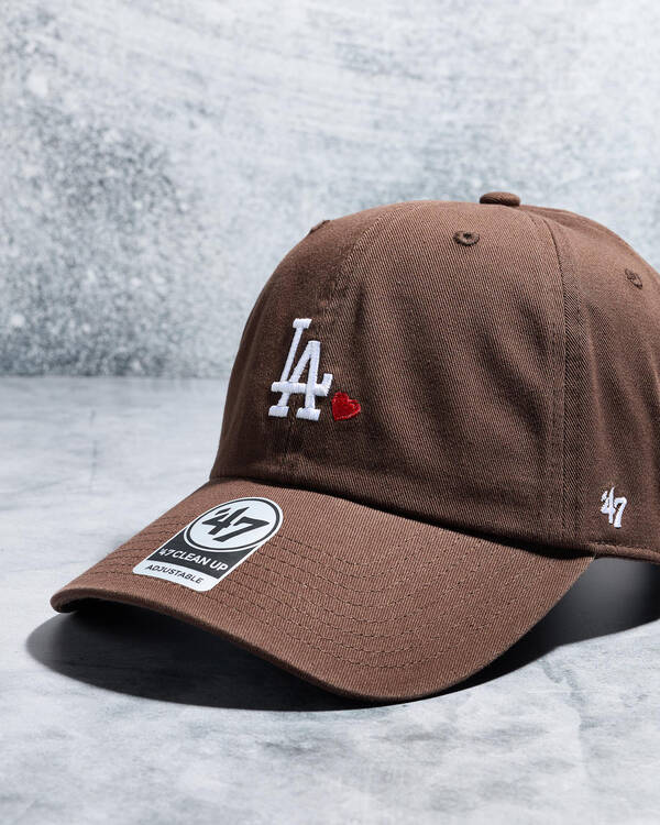 Forty Seven LA Hearts Clean Up Baserunner Cap for Womens
