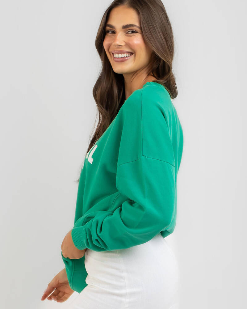 Rip Curl Icons of Surf Crewneck Sweatshirt for Womens