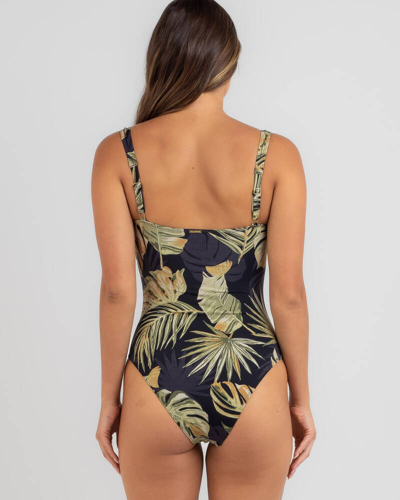 Billabong Tropicana Kali Gathered One Piece Swimsuit for Womens