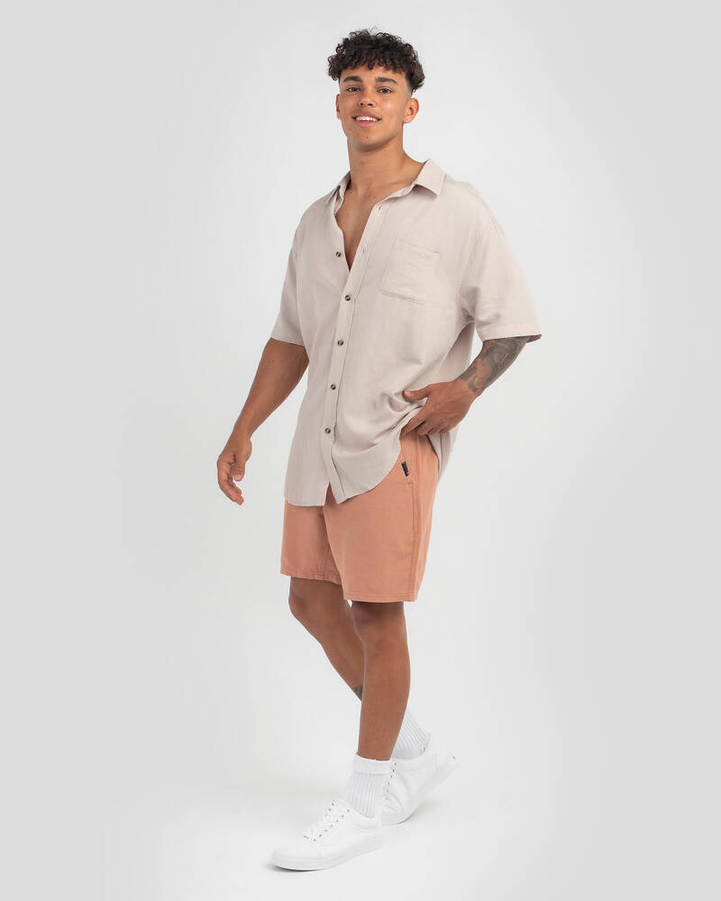 Rusty Overtone Elastic Shorts for Mens