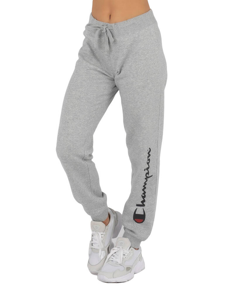 Champion Logo Track Pants for Womens