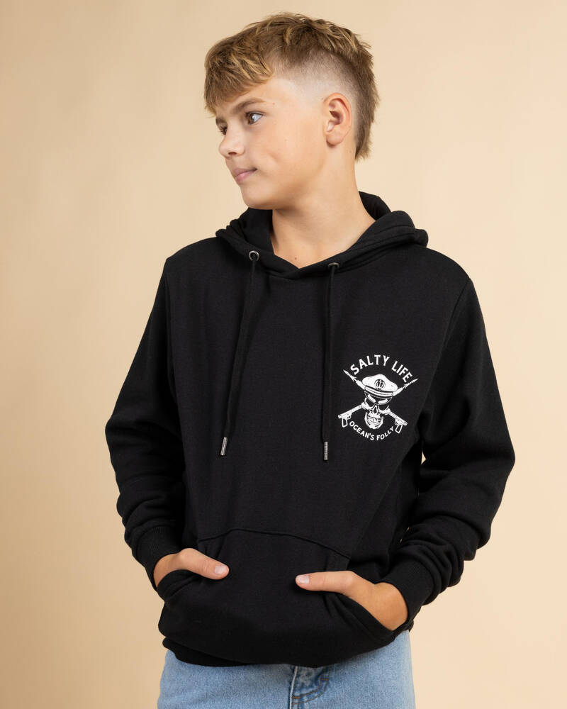 Salty Life Boys' Master Gunner Hoodie for Mens
