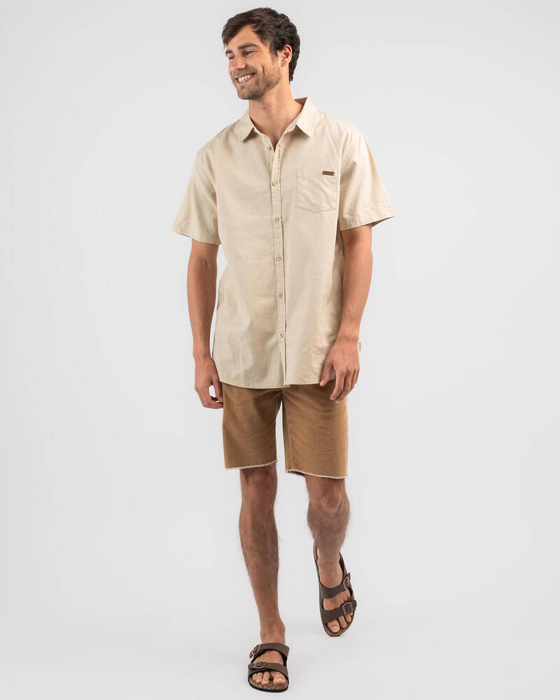 Skylark Hemp Short Sleeve Shirt for Mens