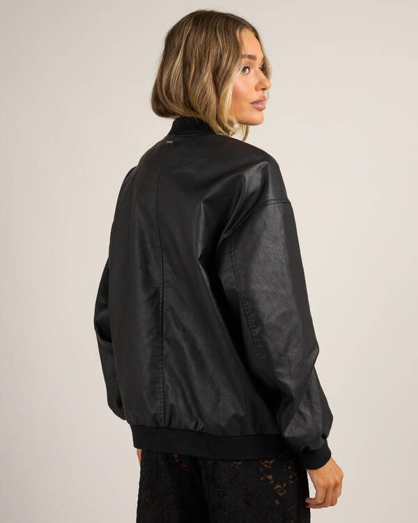 Ava And Ever Ace Faux Leather Jacket for Womens